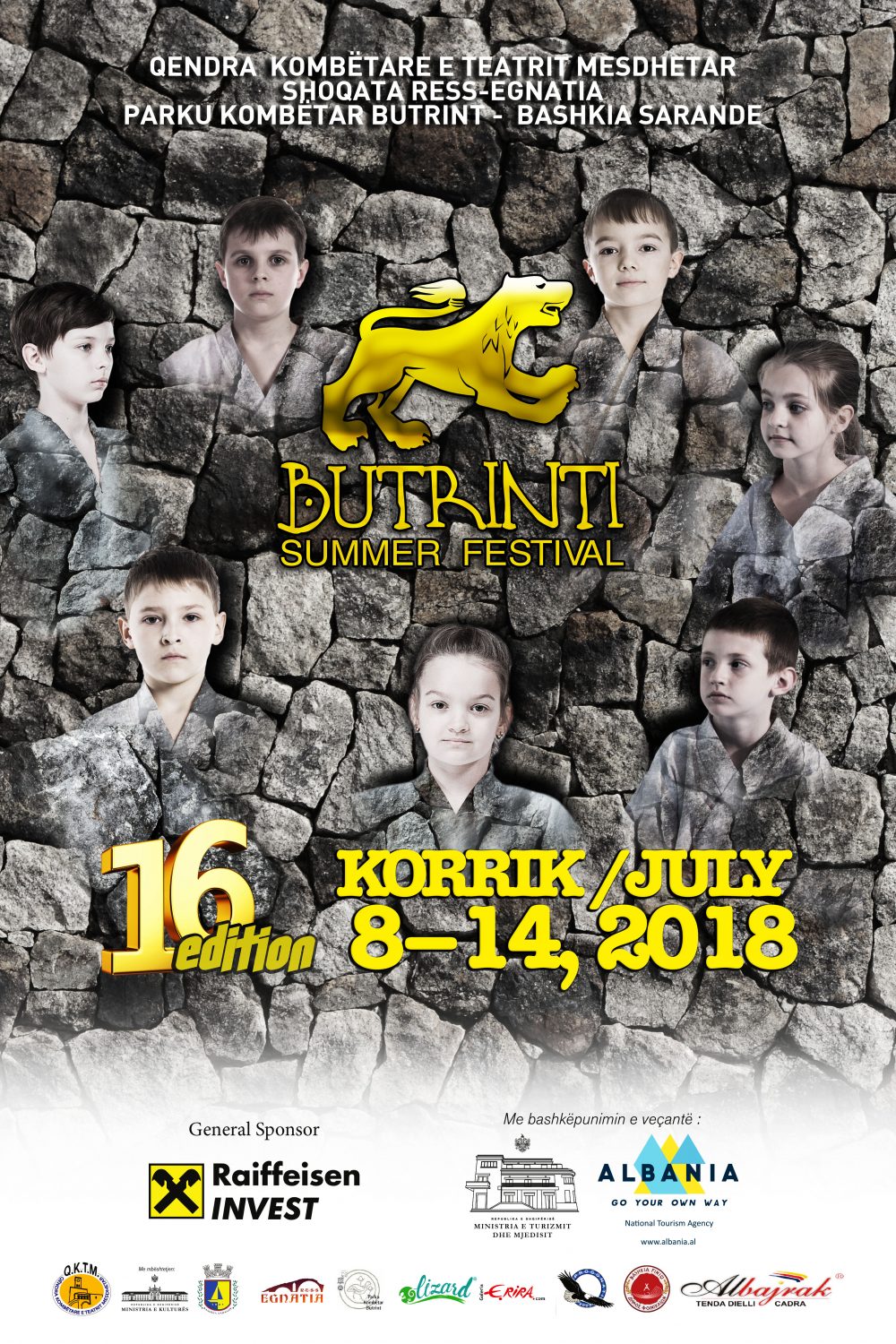BUTRINTI  SUMMER FESTIVAL  16 EDITION